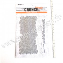 STUDIO LIGHT CUTTING & EMBOSSING GRUNGE 2.0 N°174