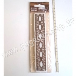 STAMPERIA TAMPON CAOUTCHOUC LACE WITH HOLE