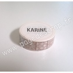 KMT1901   LES ATELIERS DE KARINE INTEMPORELLE  MASKING TAPE AZULEJO