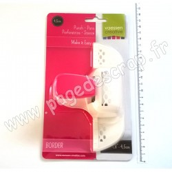 21449-012   VAESSEN CREATIVE PERFORATRICE BORDURE SUNDAY MORNING