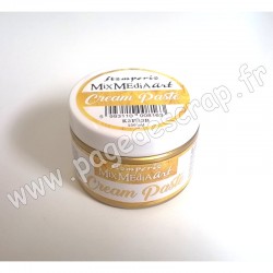 K3P53B   STAMPERIA CREAM PASTE MÉTALLIQUE 150ml OR