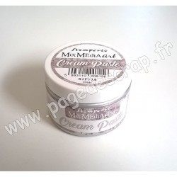 K3P53A   STAMPERIA CREAM PASTE MÉTALLIQUE 150ml ARGENT