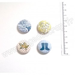 MARIE LN GEFFRAY COLLECTION OCTOBRE 4 BADGES