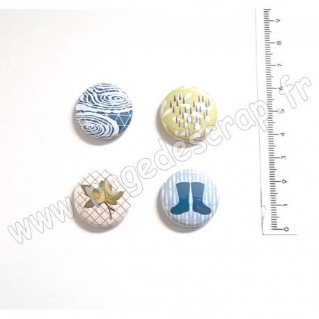 MARIE LN GEFFRAY COLLECTION OCTOBRE 4 BADGES