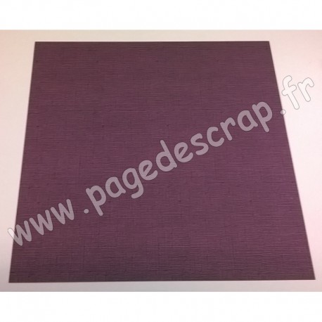 CARDSTOCK VINTAGE AUBERGINE 30.5 cm x 30.5 cm