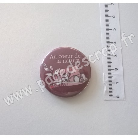 LORELAI DESIGN COLLECTION MISS AUTOMN BADGE AU COEUR DE LA NATURE