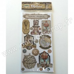 DFLCB16   STAMPERIA CHIPBOARD SIR VAGABOND