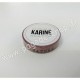 KMT2101   LES ATELIERS DE KARINE MASKING TAPE BIENVENUE CHEZ MOI 1