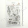 PND-GH-CS1   PAPERNOVA DESIGN TAMPONS TRANSPARENTS GREENHOUSE 1
