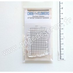 IMA142   CHOU & FLOWERS COLLECTION VOYAGE IMAGINAIRE TAMPON CLEAR CARREAUX