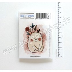 IMA121   CHOU & FLOWERS COLLECTION VOYAGE IMAGINAIRE TAMPON EZ DOUDOU CÂLIN