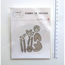 D0621-VE74   COMPTOIR DU SCRAP DIES PETITES FLEURS