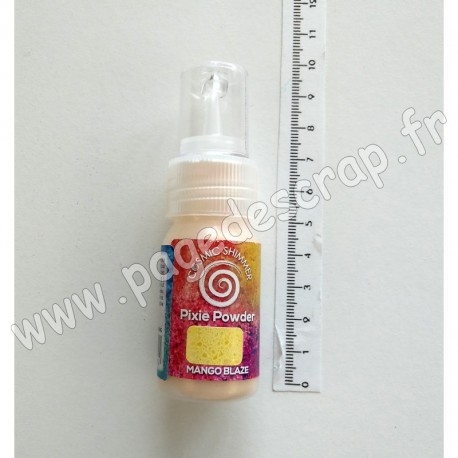 CSPPMANG   COSMIC SHIMMER PIXIE POWDER MANGO BLAZE 30ml