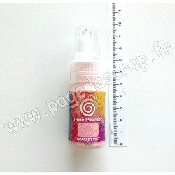 CSPPSCAR   COSMIC SHIMMER PIXIE POWDER SCARLET MIST 30ml