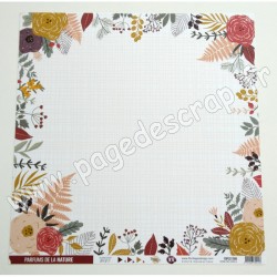 FLORILEGES DESIGN COLLECTION TERRE DES SENS 6  30.5 cm x 30.5 cm