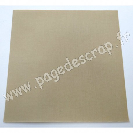 13020080   ARTEMIO TOILE POUR RELIURE 30cm x 30cm BEIGE