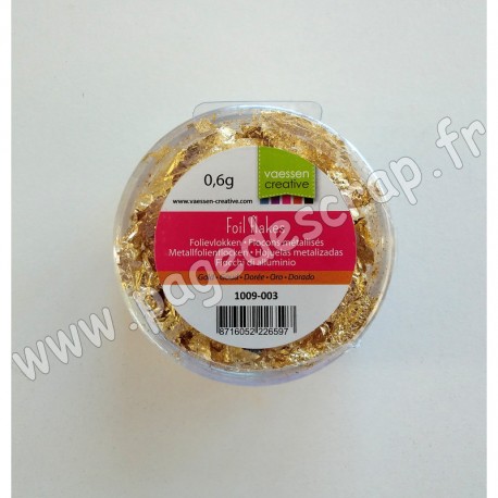 1009-003   VAESSEN CREATIVE GILDING FLAKES 0,6g OR