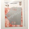 FDD421009   FLORILEGES DESIGN CANNELLE ET CHOCOLAT OUTILS DE DÉCOUPE POP UP MAISON
