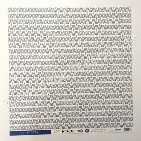 FDPI421006   FLORILEGES DESIGN COLLECTION CANNELLE ET CHOCOLAT 6   30.5 cm x 30.5 cm