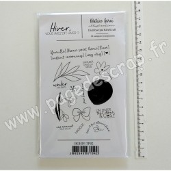 BGHIV-TP02   BÉATRICE GARNI ILLUSTRATION TAMPONS CLEAR HIVER VOUS AVEZ DIT HIVER 2