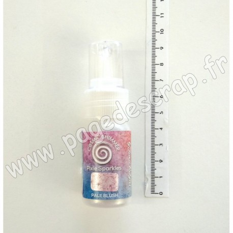 CSPSPBLUSH   COSMIC SHIMMER PIXIE SPARKLES PALE BLUSH 30ml