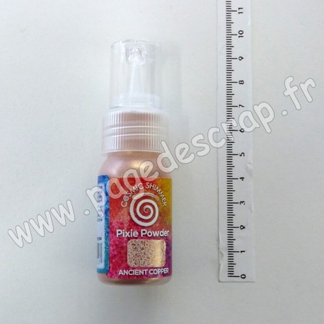 CSPPCOPP   COSMIC SHIMMER PIXIE POWDER ANCIENT COPPER 30ml