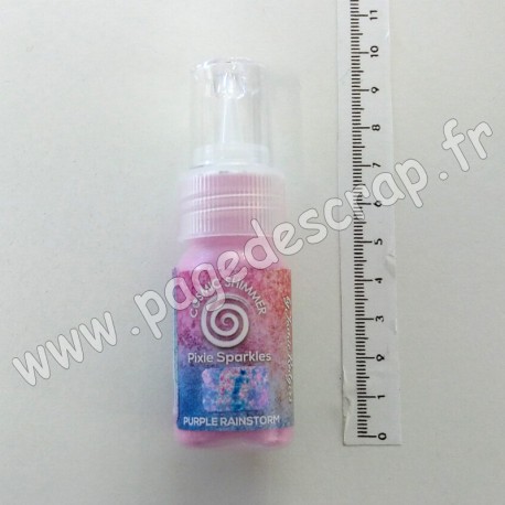 CSPSPPURP   COSMIC SHIMMER PIXIE SPARKLES PURPLE RAINSTORM 30ml