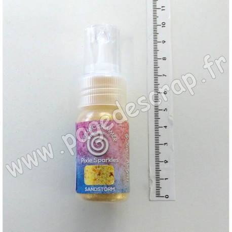 CSPSPSTORM   COSMIC SHIMMER PIXIE SPARKLES SANDSTORM 30ml