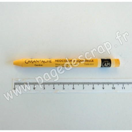 CARAN D'ACHE CRAIE NEOCOLOR II JAUNE PAILLE 031