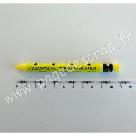 CARAN D'ACHE CRAIE NEOCOLOR II JAUNE CITRON 240