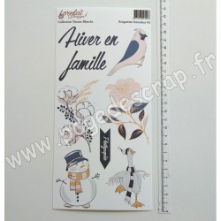 LORELAI DESIGN COLLECTION NATURE BLANCHE ÉTIQUETTES FANTAISIES 3