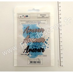 72201-01   DIY & Cie DIES ET TAMPON AMOUR