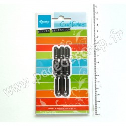 CR1589   MARIANNE DESIGN CRAFTABLES PUNCH DIE PAPERCLIPS