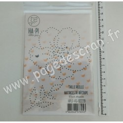 HPLF-FG-D2220   HA PI LITTLE FOX FARMHOUSE GARDEN DIES FLEUR BRODÉE
