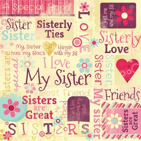 SISTER ARE SPECIAL COLLAGE
