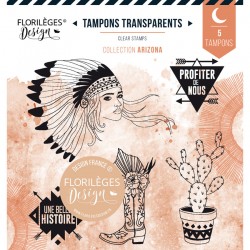 FDCL322012   FLORILEGES DESIGN ARIZONA TAMPONS CLEAR PROFITER DE NOUS