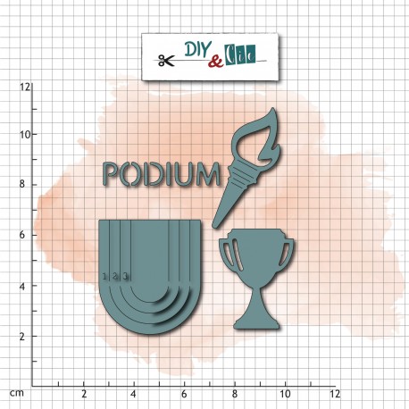 12209-02   DIY & Cie  SET DE DIES JEUX OLYMPIQUES