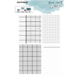22209-01   DIY & Cie TAMPONS CLEAR CAHIER D'ÉCOLIER