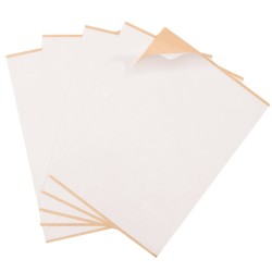 1009-017   VAESSEN CREATIVE FEUILLES ADHÉSIVES DOUBLE FACE A4 x5