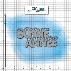 12211-02   DIY & Cie  SET DE DIES BONNE ANNÉE