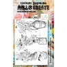 802   AALL AND CREATE TAMPONS CLEAR 802 VASES TRIO