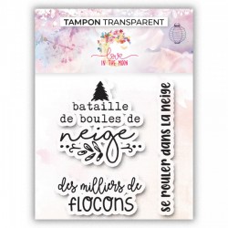 TCP2-027    LOVE IN THE MOON TAMPONS CLEAR BATAILLE DE BOULES DE NEIGE