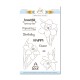 PAPERNOVA DESIGN COLLECTION SERENITY TAMPONS CLEAR NARCISSUS