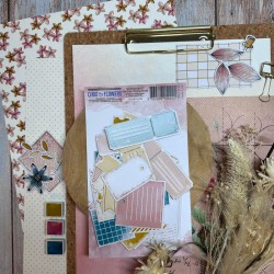 VIC101  CHOU & FLOWERS COLLECTION VICTORIA STREET DIE CUTS VICTORIA STREET