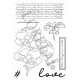 LORELAI DESIGN COLLECTION CARPE DIEM TAMPONS CLEAR CE QUI FAIT MON BONHEUR