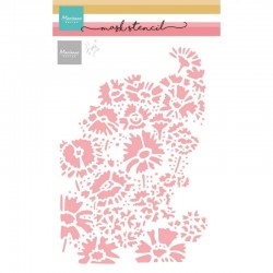 PS8139   MARIANNE DESIGN MASK STENCIL TINY'S FIELD OF FLOWERS