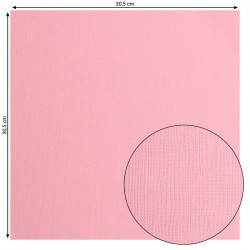 2928-017   FLORENCE CARDSTOCK TEXTURE 30.5cm x30.5cm ROSE