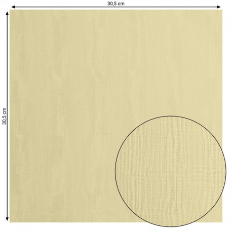 2928-080   FLORENCE CARDSTOCK TEXTURE 30.5cm x30.5cm PUDDING