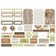LORELAI DESIGN COLLECTION EXPLORE PLANCHE ÉTIQUETTES À DÉCOUPER A4