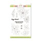 PND-VI-CS1   PAPERNOVA DESIGN COLLECTION VITAMINA TAMPONS CLEAR FLOWERS